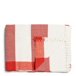 Abbey Stripe Blanket Fox Red