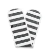 Black & White Stripe Double Oven Glove