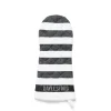 Black & White Stripe Oven Glove