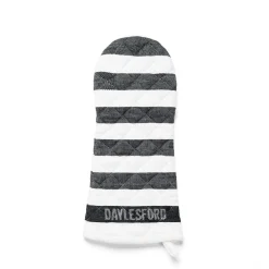 Black & White Stripe Oven Glove