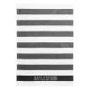 Black & White Stripe Tea Towel