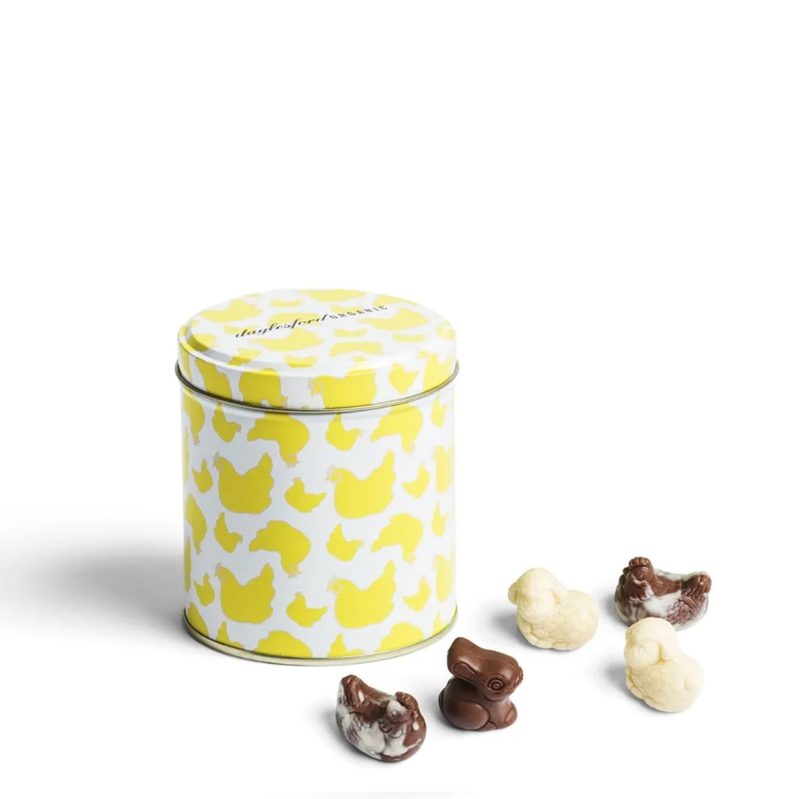 Chocolate Praline Animals in Tin