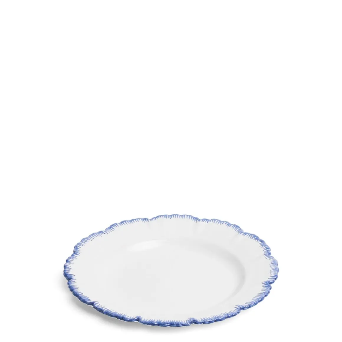 Combs Dessert Plate Blue