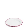 Combs Dessert Plate Pink