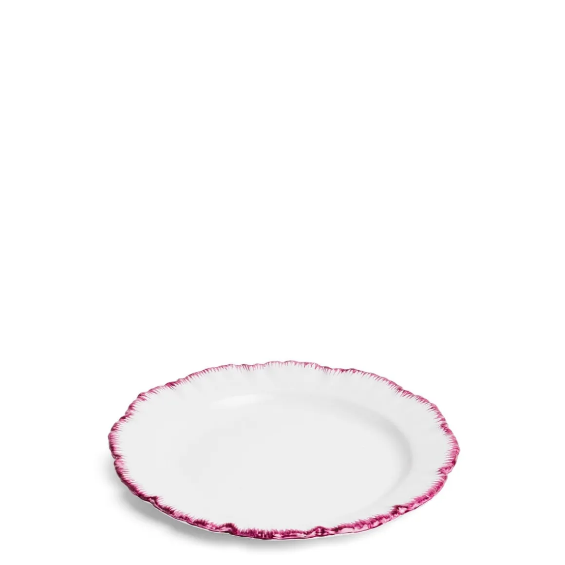 Combs Dessert Plate Pink