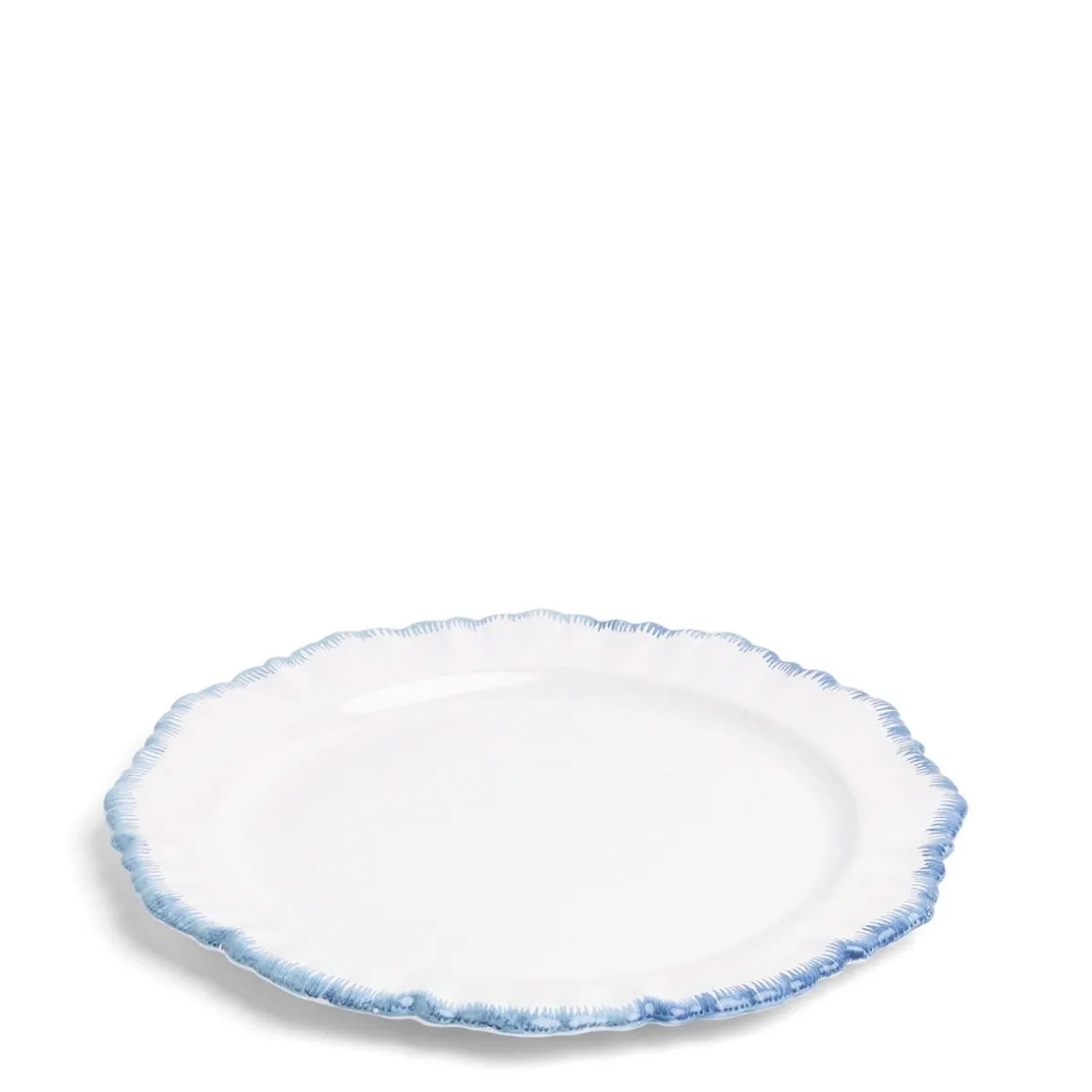 Combs Dinner Plate Light Blue