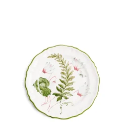 Daylesford x Colefax Quince Garden Side Plate With Fern & Cyclamen