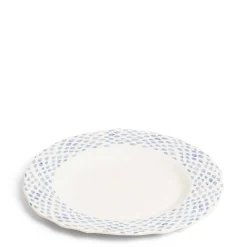 Dot Dinner Plate Blue