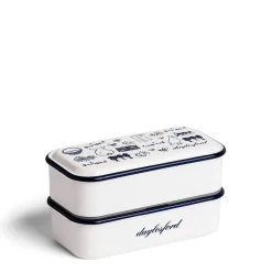 Double Rectangular Bento Box
