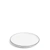 Edge Dessert Plate Blue