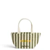 Fresh Stripe Mini Bag Green