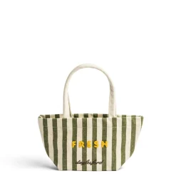 Fresh Stripe Mini Bag Green