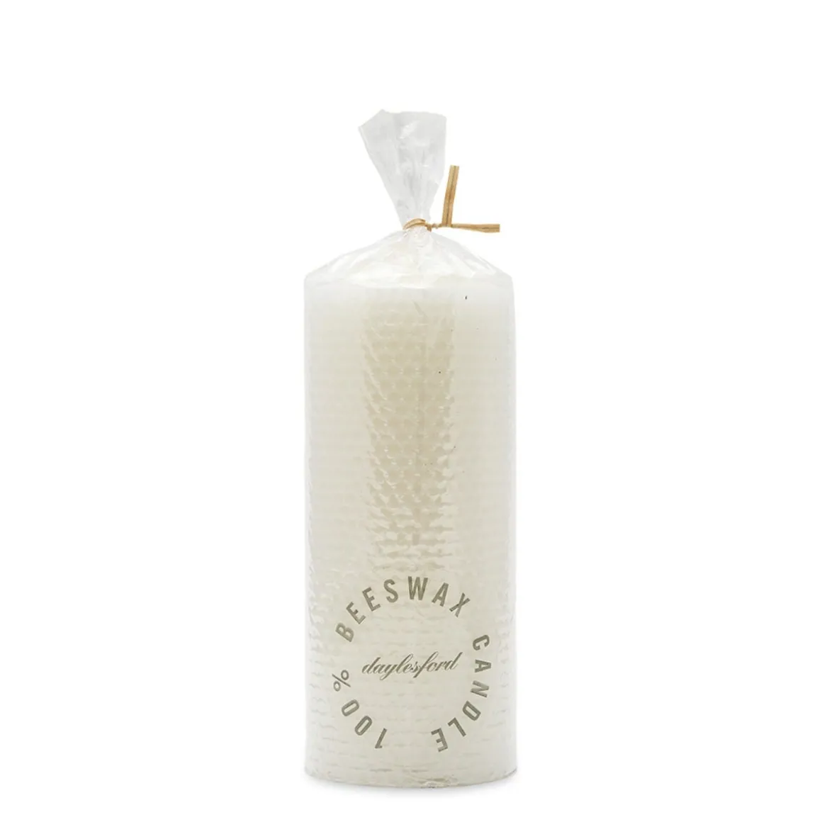 Hive Beeswax Candle Tall
