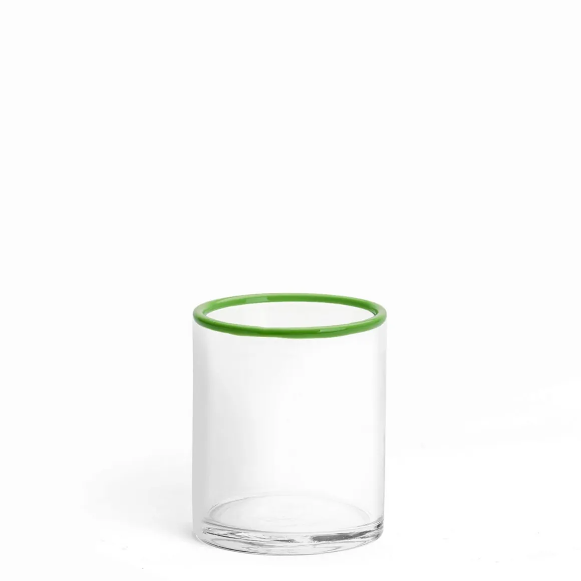 Idbury Low Ball Green Rim