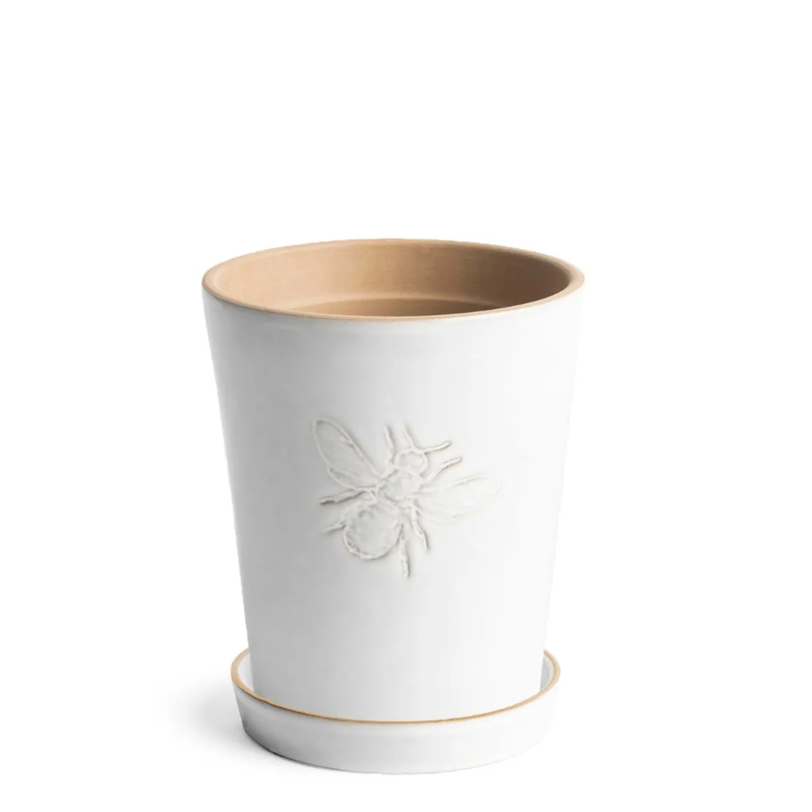Large Lucas Bee Planter With Saucer