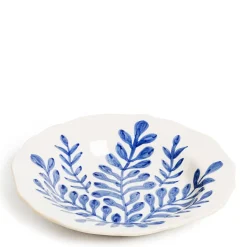 Leaf Bowl Blue Large