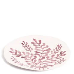 Leaf Charger Pink