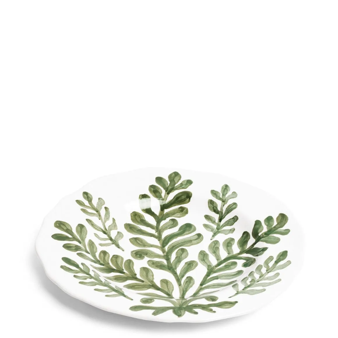 Leaf Dinner Plate Green