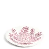 Leaf Dinner Plate Pink