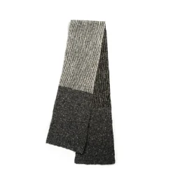 Mens Shin Scarf Charcoal