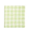Mint & White Check Napkin