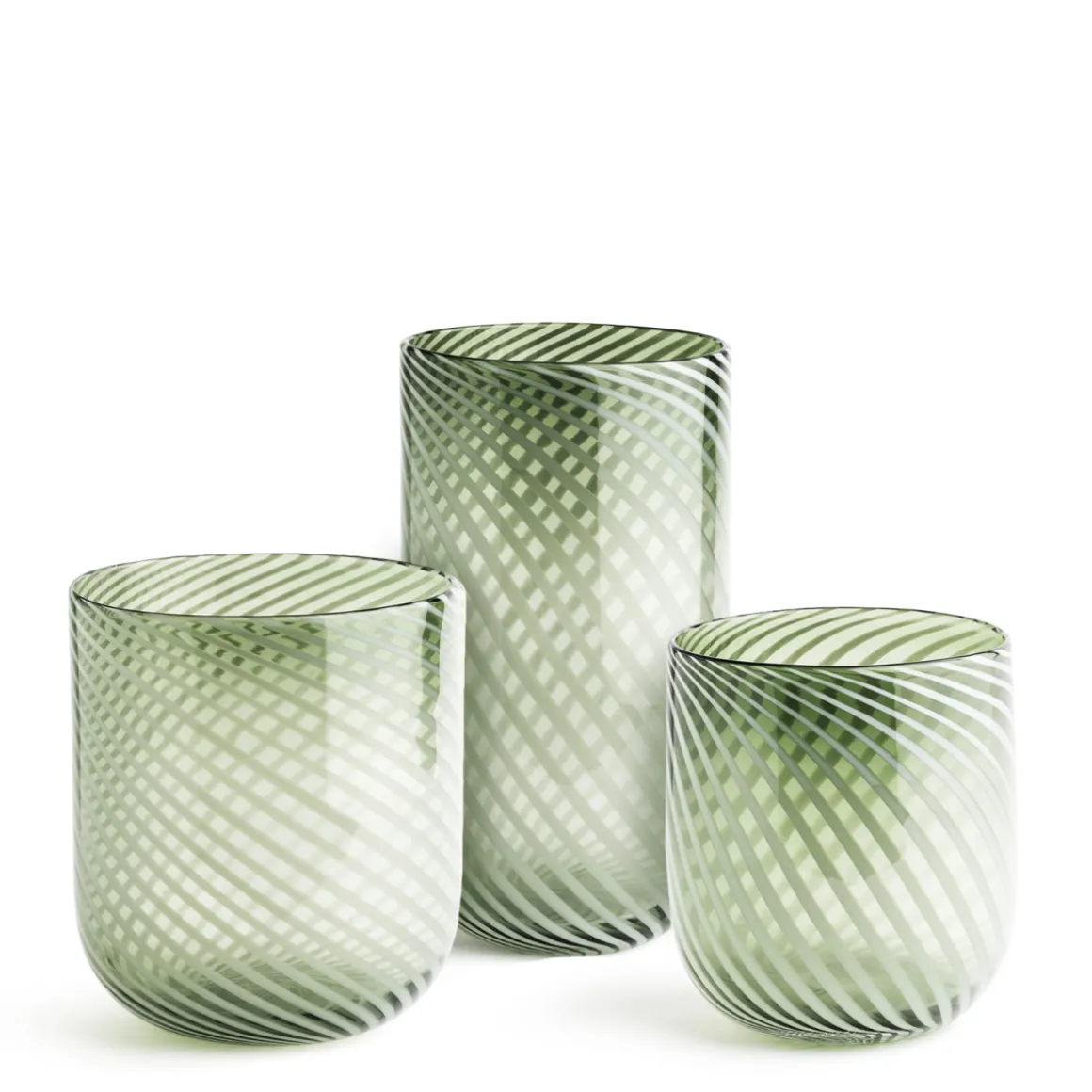 Mondrian Vase Dark Green