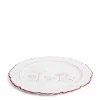 Mushroom Dance Plate Claret