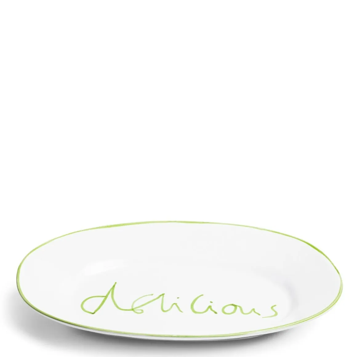 Oddington Oval Platter Green Delicious