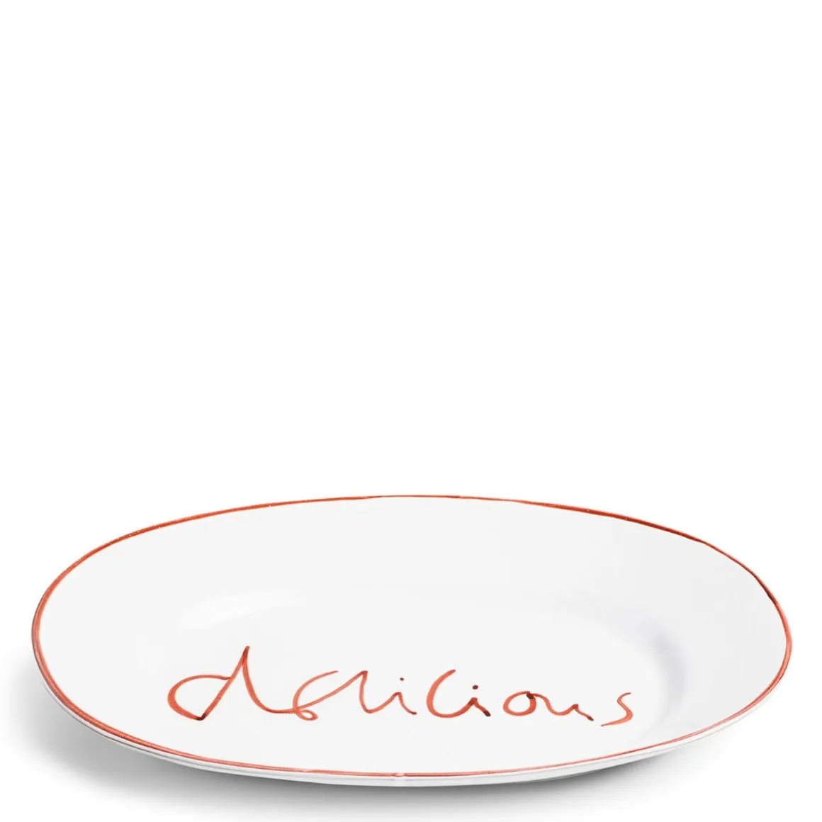 Oddington Oval Platter Red Delicious