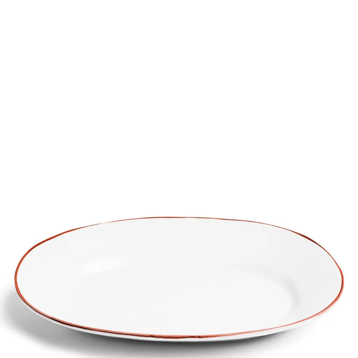 Oddington Oval Platter Red Large