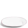 Oddington Platter Oval Lilac Ceramic