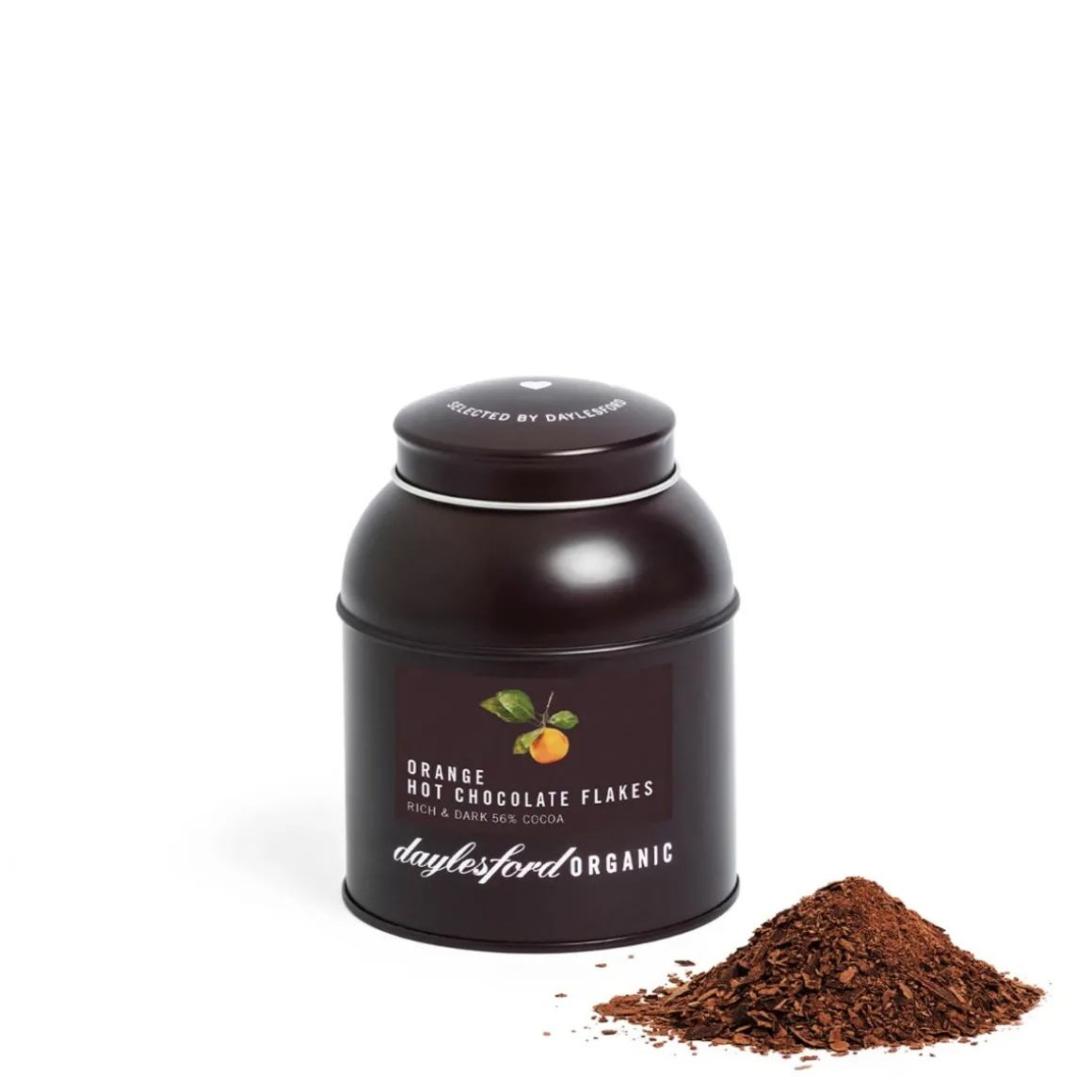 Organic Orange Hot Chocolate Flakes