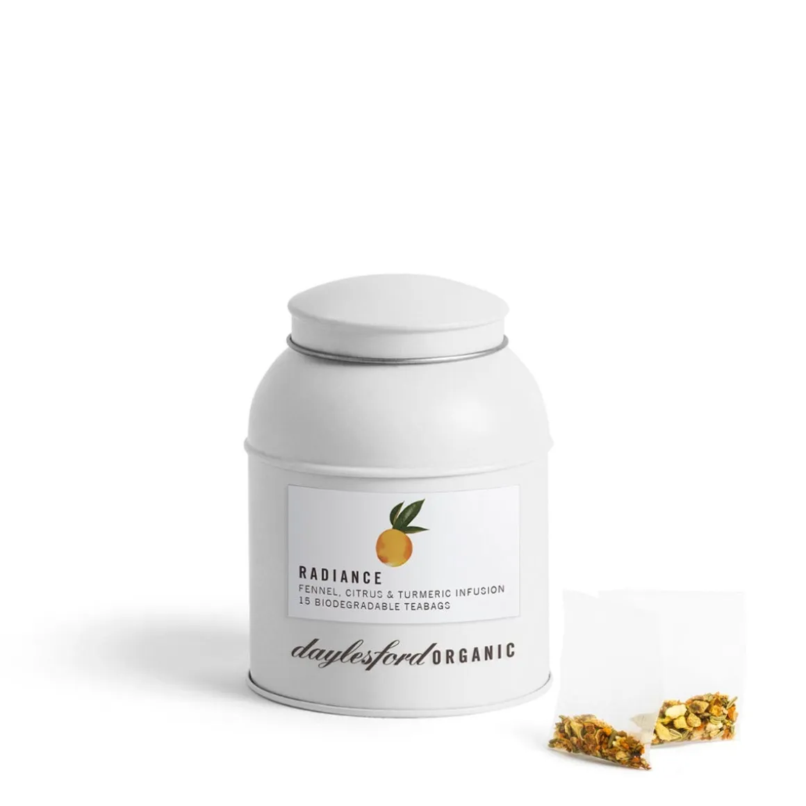 Organic Radiance Tea Bags In Caddy
