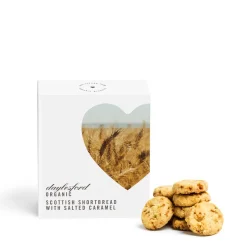 Organic Shortbread with Salted Caramel