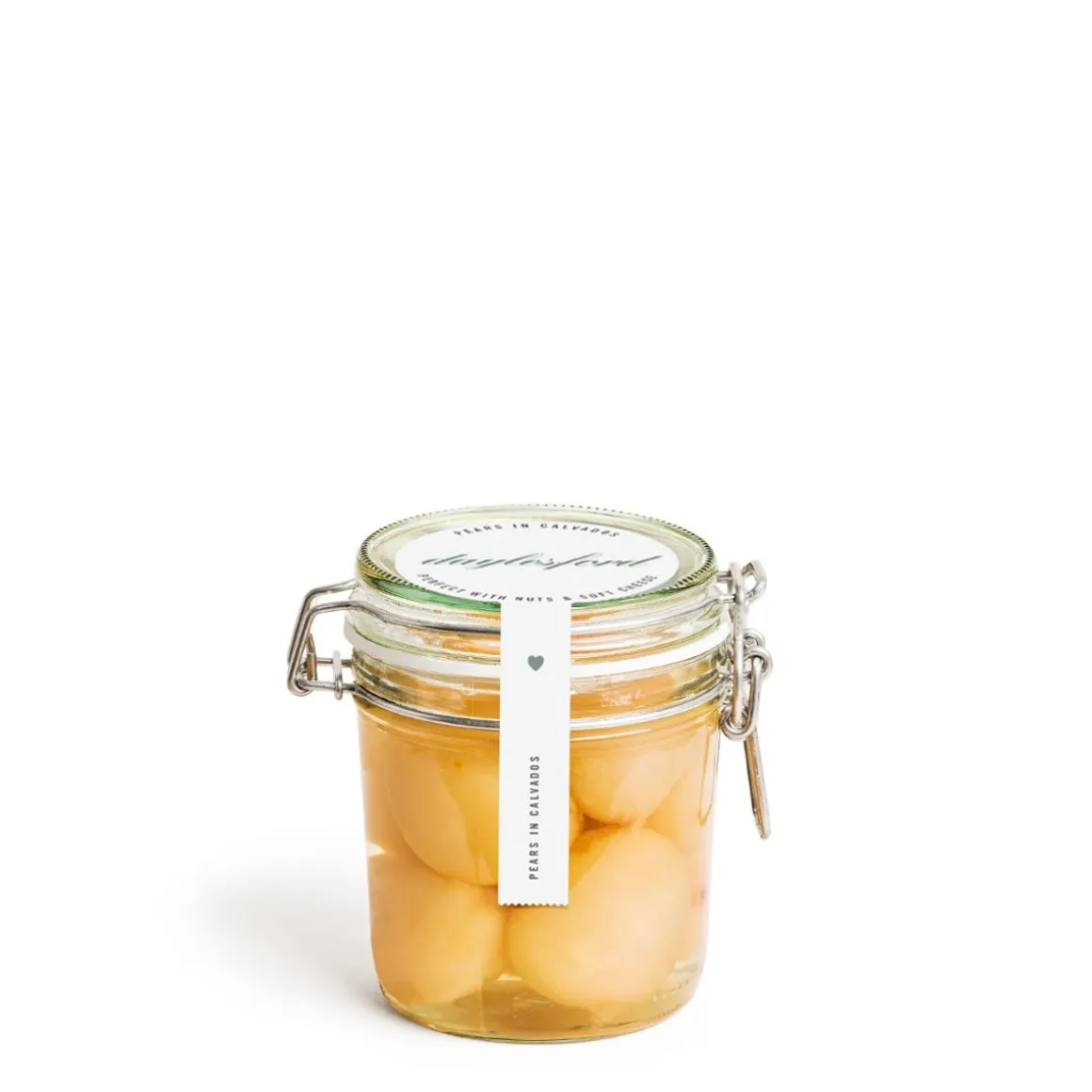 Pears in Calvados