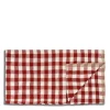 Portobello Gingham Tablecloth Red