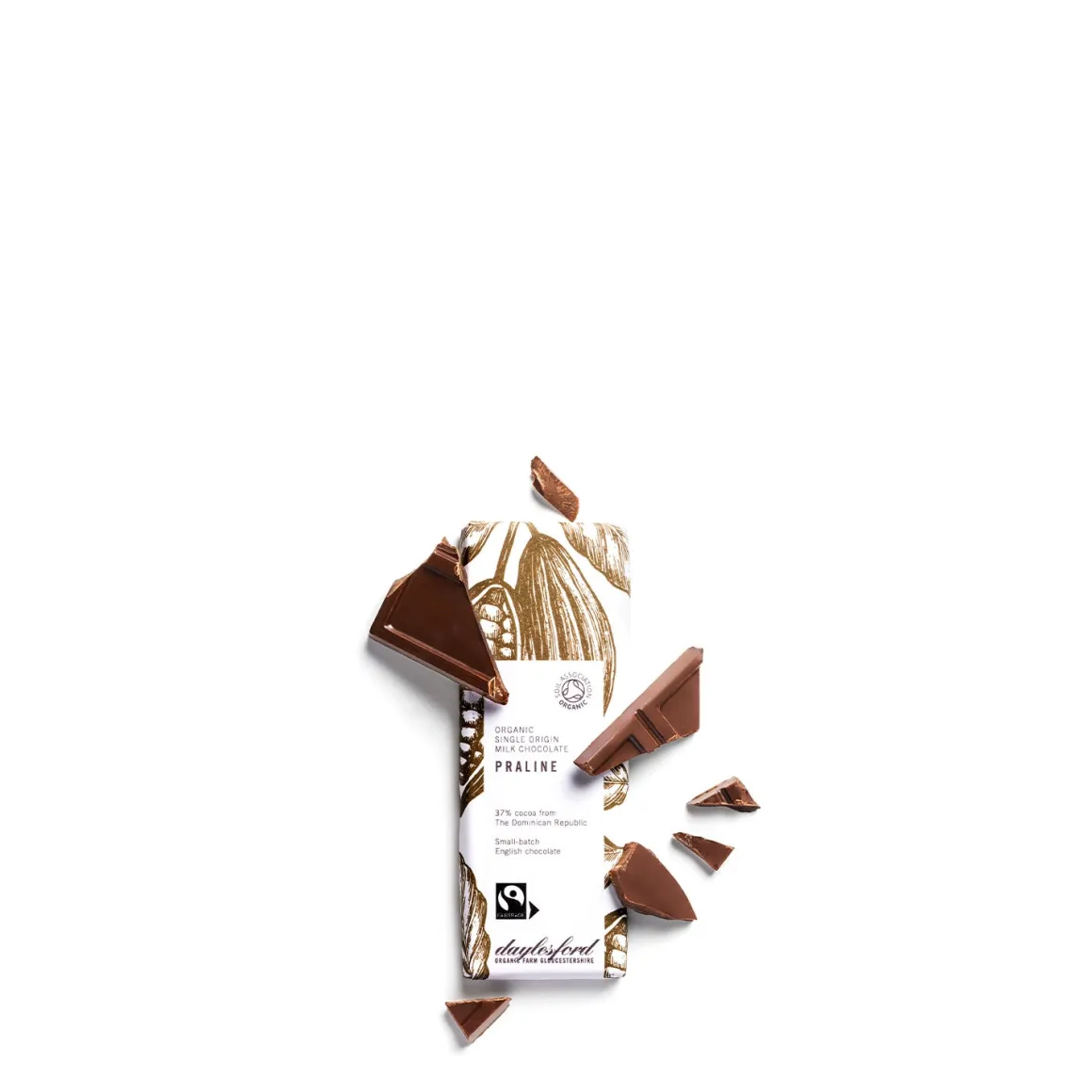 Single Origin Milk Chocolate Praline Bar