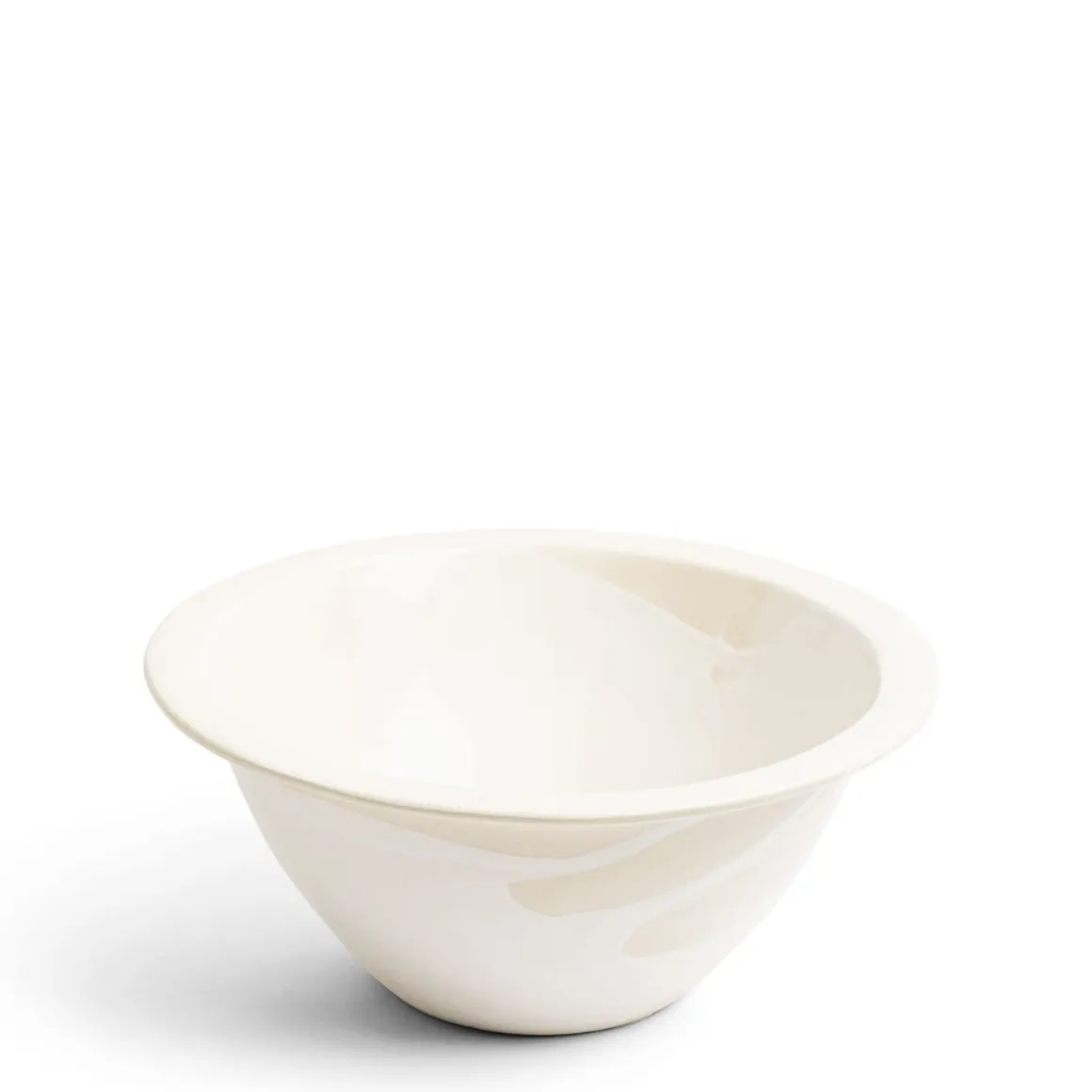 Slip White Salad Bowl