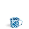 Splatter Mug Blue Enamel