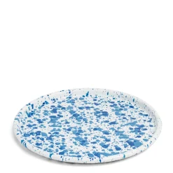 Splatter Tray Blue Enamel
