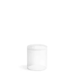 Tealight Holder White Rim