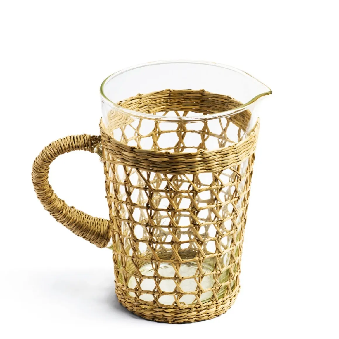 Weave Glass Jug