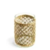 Weave Glass Lantern Medium