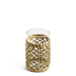 Weave Glass Lantern Small