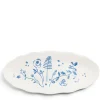 Wildflower Oval Serving Platter Large